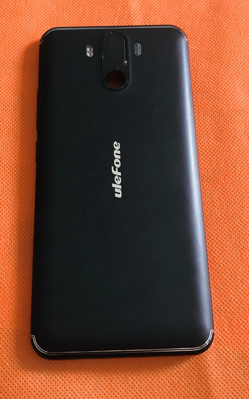 Б/у чехол для задней батареи+ стекло для объектива камеры для Ulefone power 3 MT6763 Octa Core 6,0 дюйма