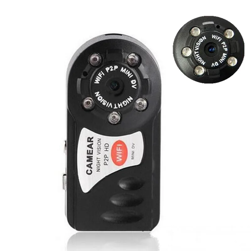 Sansnail Mini DV Q7 камера Wifi DVR беспроводная видеокамера видеорегистратор IP ночного