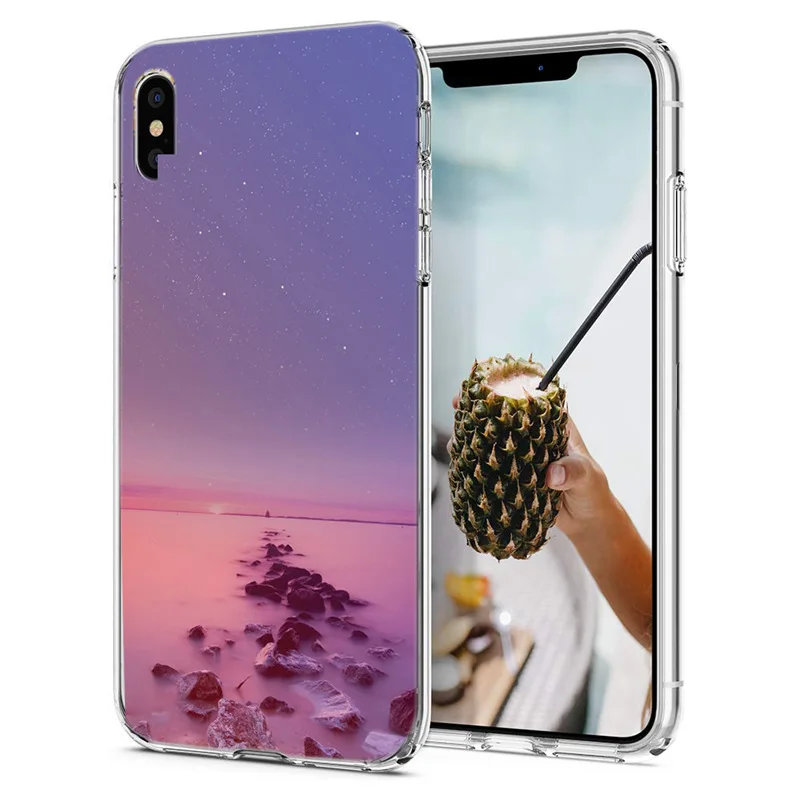 Для iPhone 7 8 Plus чехол мягкий TPU Дизайн Мраморный палец сердце или 6 6S 6Plus X XS XR Max для