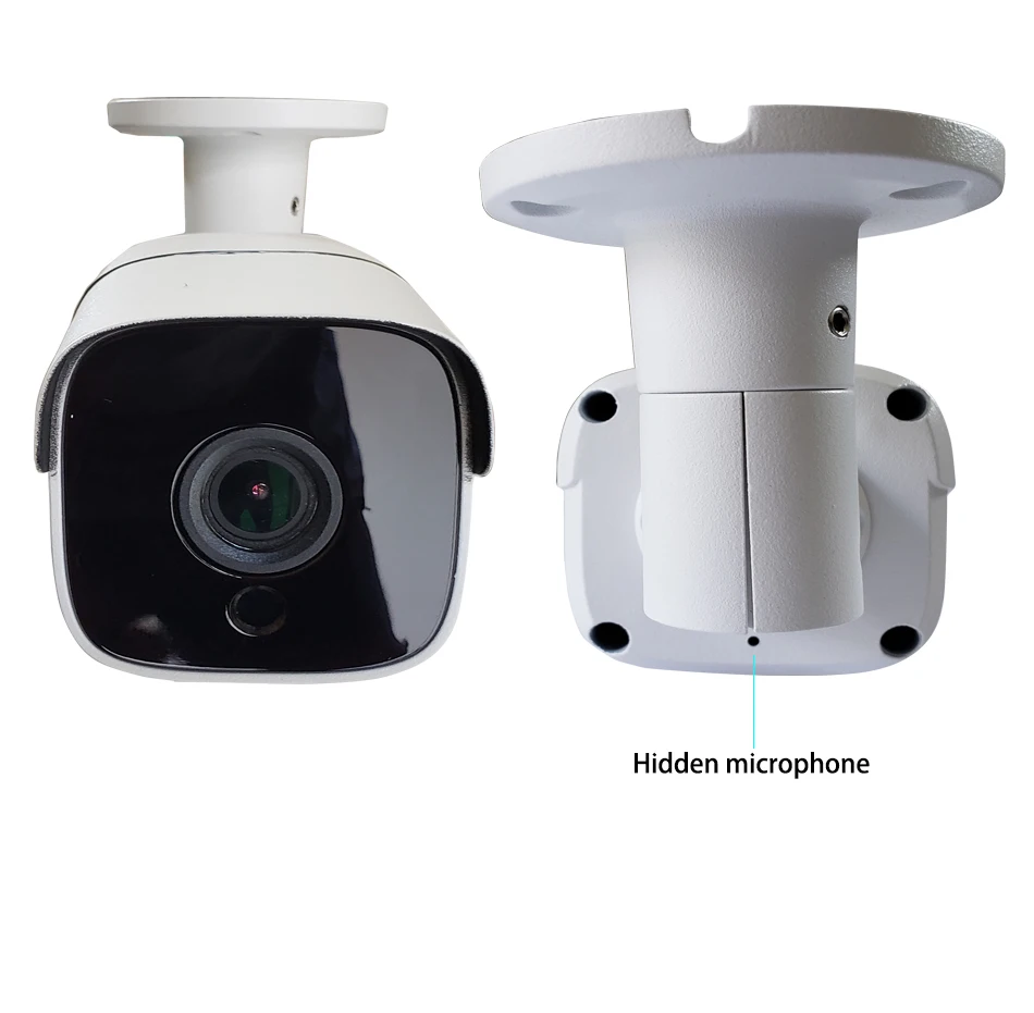Встроенная аудио H.265 IP камера 1080P 3mp 5mp 2,8 мм 3,6 мм ONVIF P2P 48 В poe сеть ipcam Металл XMEye видеонаблюдения xmeye CCTV