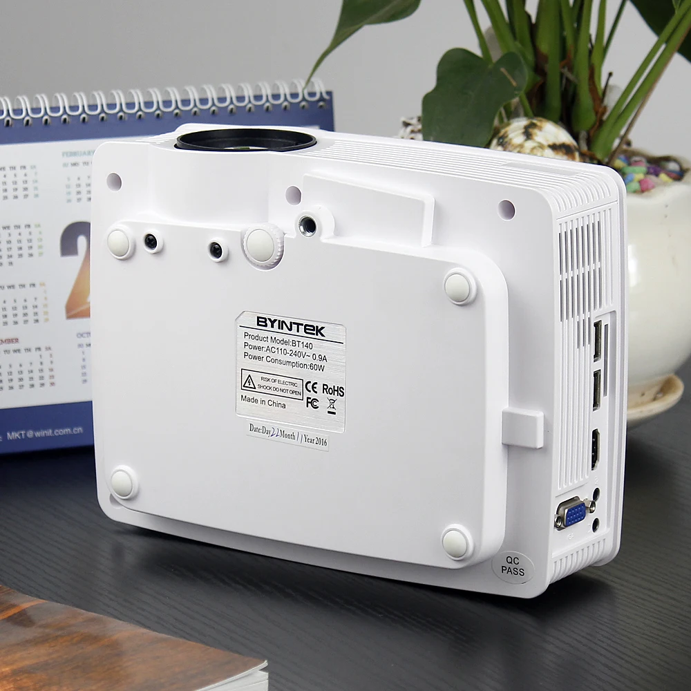 BYINTEK SKY BT140 мини микро светодиодный кинотеатр Портативный видео HD USB проектор для