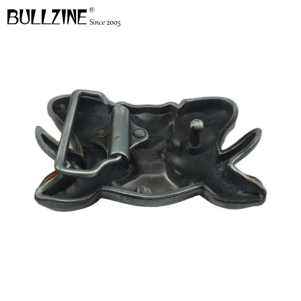 Оптовая продажа ковбойские сапоги Bullzine в западном стиле пряжка ремня с оловянной