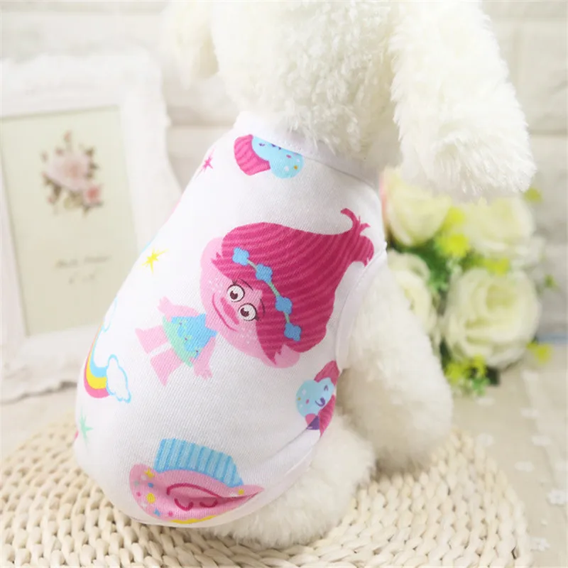 Новый мультфильм розовый гриб Обувь для девочек Pet маленькая собака кошка одежда