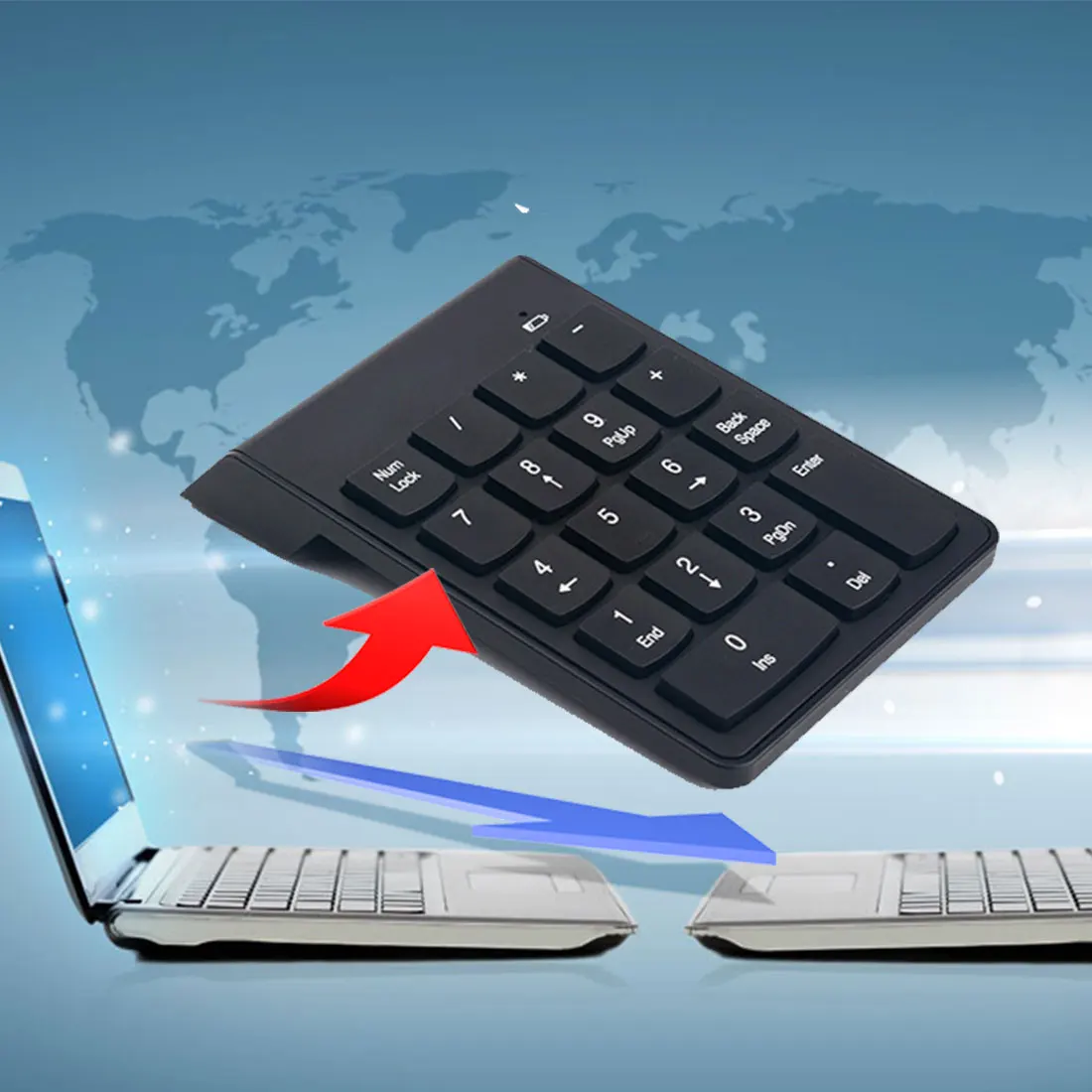 Etmakit Высококачественная цифровая мини клавиатура с 18 клавишами Цифровая