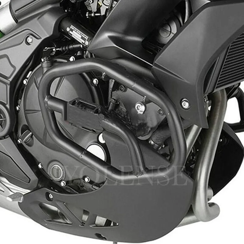 

Motorcycle Crash Bar CNC aluminum Frame Engine Guard Protection Bumper Rail Fence for kawasaki versys 650 versys650 2015-2016