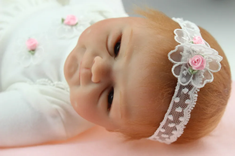 NPKCOLLECTION 40 см мягкая силиконовая кукла Reborn игрушка для девочек виниловая