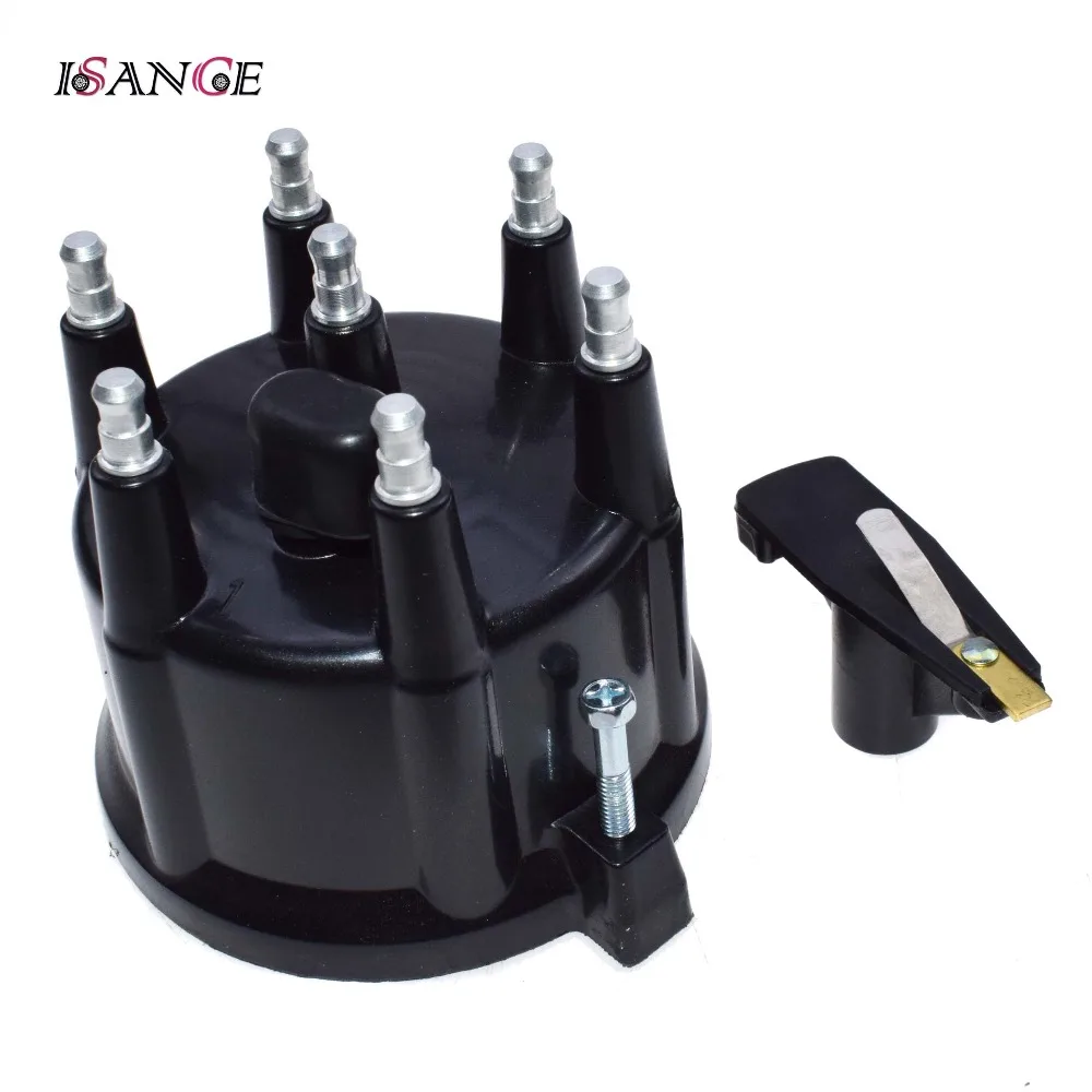 Крышка распределителя ISANCE и комплект ротора для Dodge Durango Ram 1500 Van 2500 B1500 3.9L-V6 OEM # F2129G