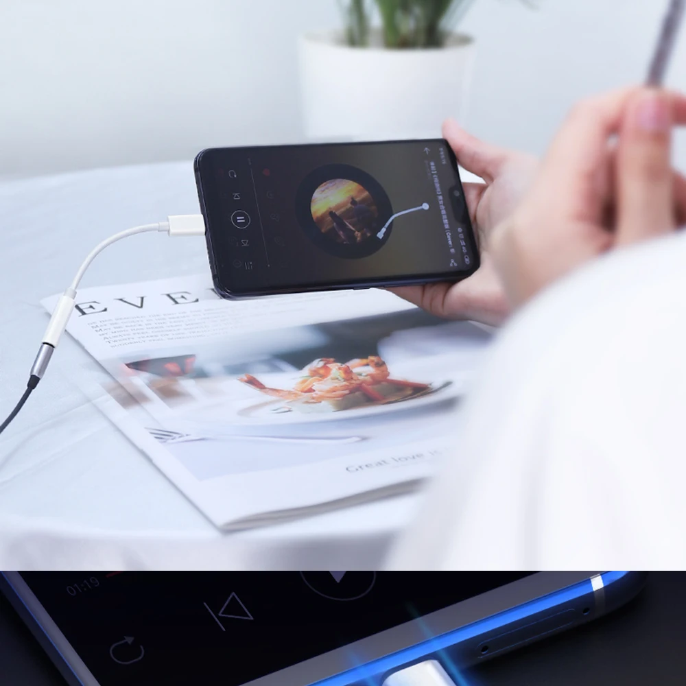 3,5 мм аудио адаптер для iPhone Тип C Наушники разъем для наушников конвертер USB-C тип-c музыка AUX кабель для samsung huawei xiaomi
