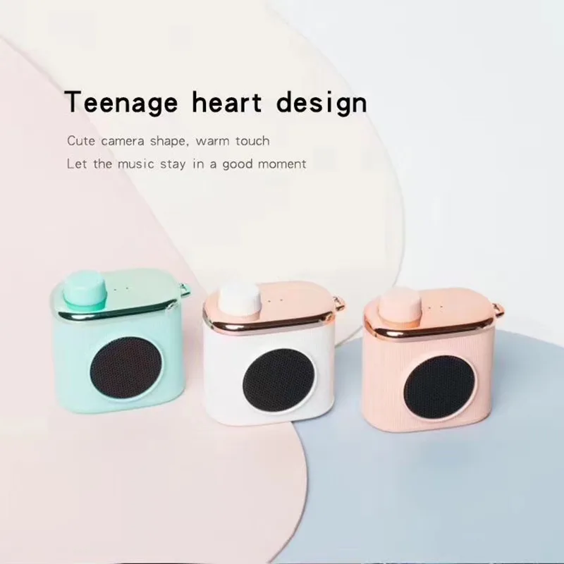 Беспроводной портативный мини-сабвуфер в стиле ретро с Bluetooth | Электроника