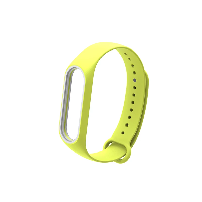 Light green Браслет Correa mi Band 3/4, металлический браслет без винтов, браслеты из нержавеющей стали для Xiaomi mi Band 4 Pulseira mi band 3, браслеты - Цвет ремешка: Light green