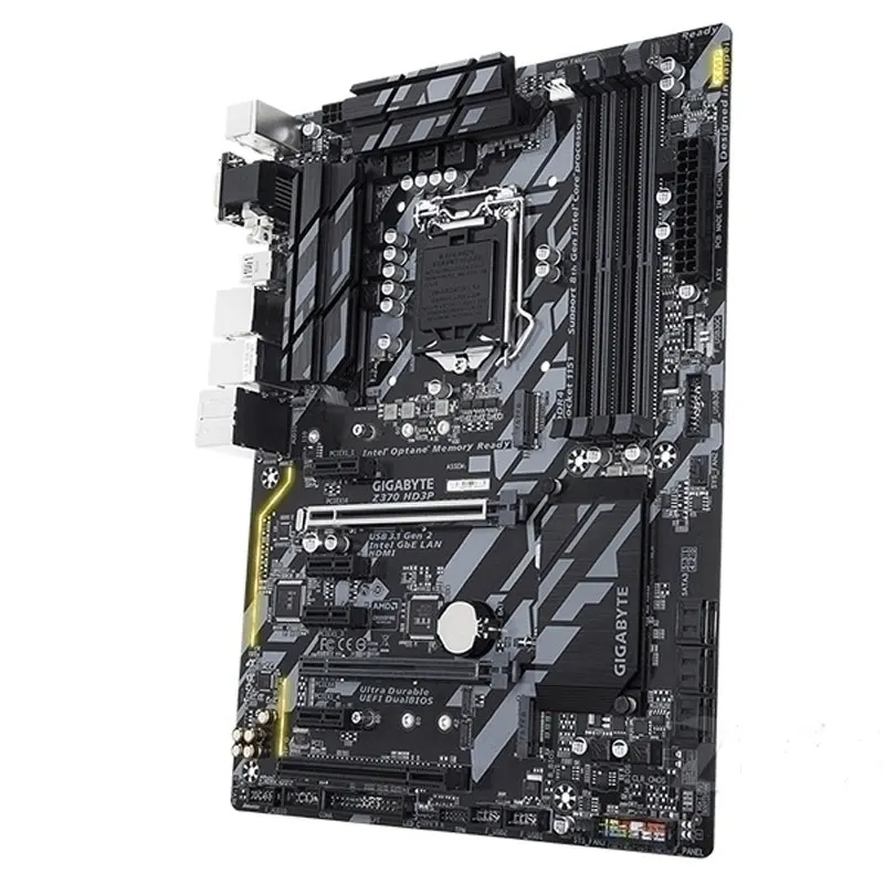 GIGABYTE GA-Z370 HD3P настольная материнская плата LGA1151 DDR4 M.2 SATA III 64G ATX | Компьютеры и офис