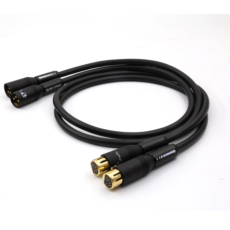 Соединительный кабель Alpha p2.1 Pcocc для аудио с блестками штекеры XLR|audio interconnect