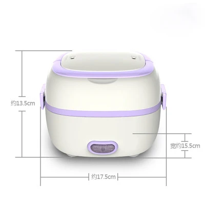 Многофункциональный Электрический Ланч-бокс портативная мини-рисоварка