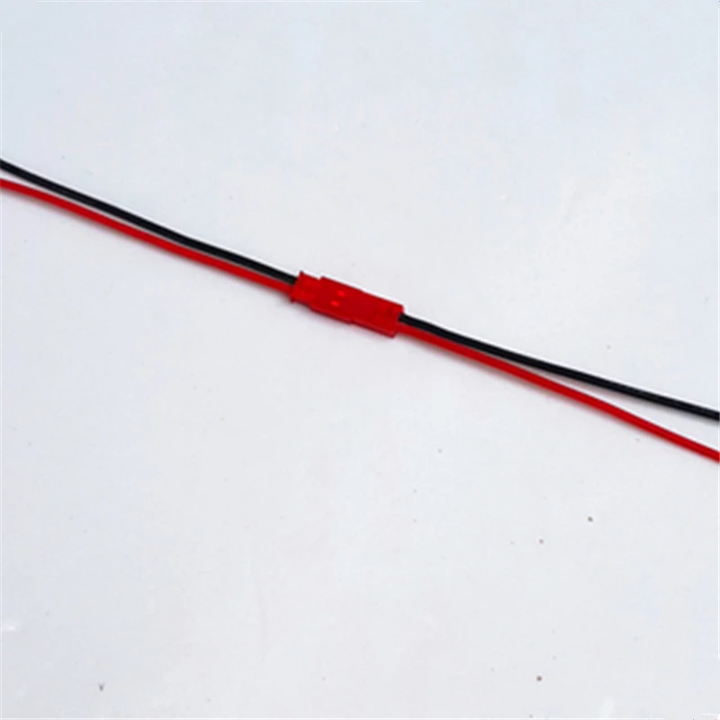 10-100 шт. 22 AWG разъем JST 2 контактный мужской женский кабель провода для Светодиодный