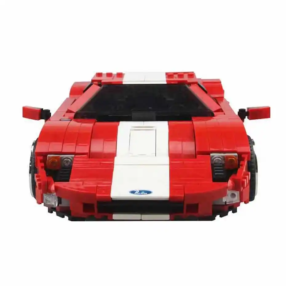 Xingbao 03011 Red Phantom Creator speed Champions Mustangs GTR Forrd GT500 строительные блоки автомобиль подарки модель игрушки 919 шт