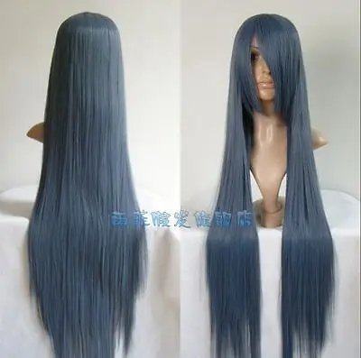 EPacket Бесплатная доставка Мышь Женский наряд Косплей Длинные Голубые Серый Парик