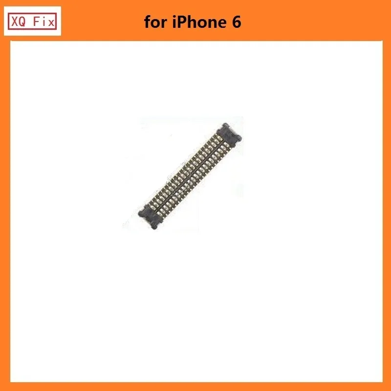 10 шт. сенсорный экран дигитайзер гнезда соединителя FPC Замена для iPhone 5 6 6s 7 8 Plus