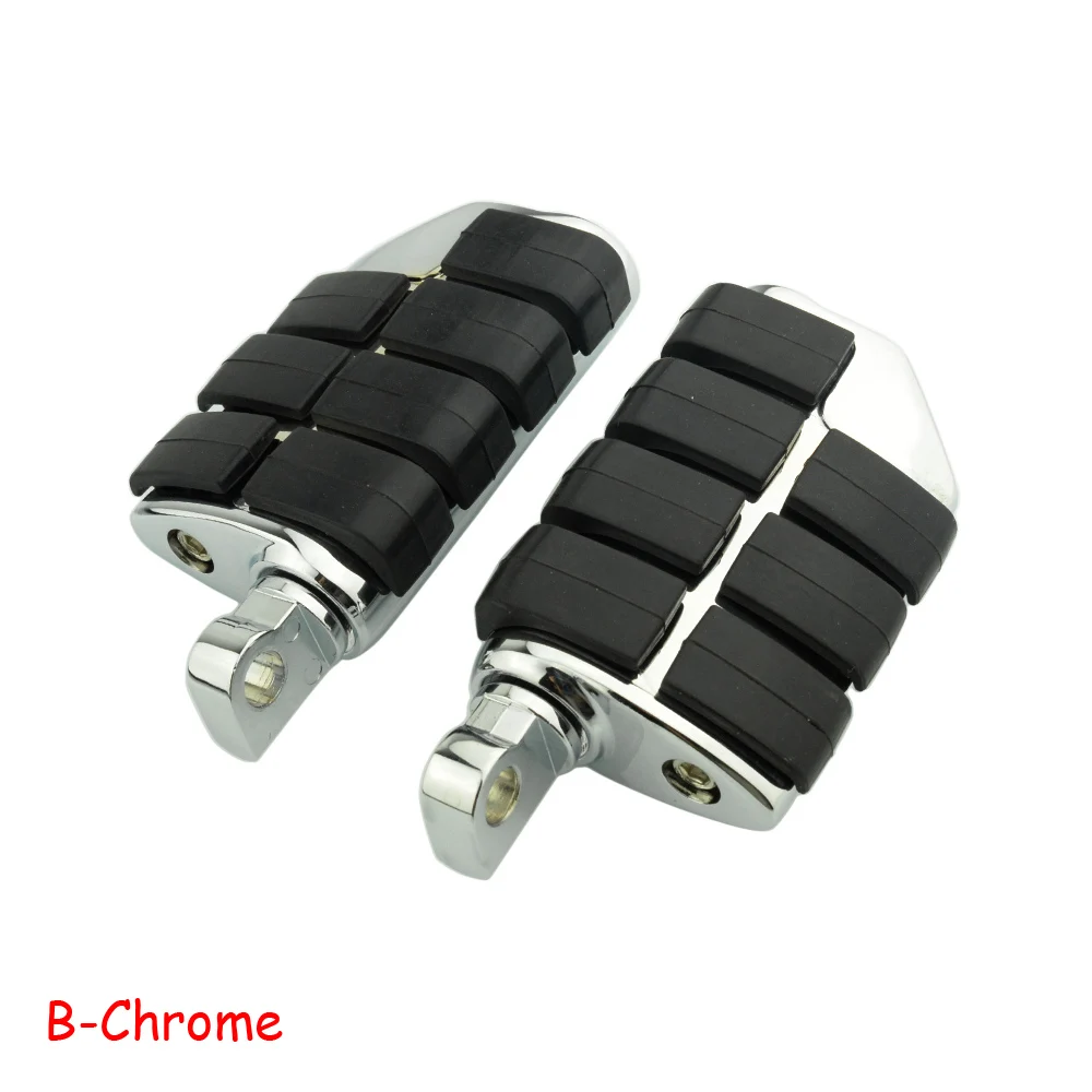 Подножка для ног мотоцикла, подножка для ног, подножка для пола, шоссе для Harley Iron XL 883 1200, Touring Custom Dyna Softail Honda 10 мм