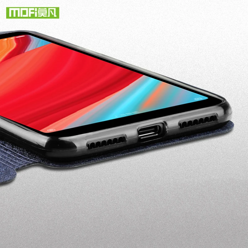 Mofi for Xiaomi Redmi S2 Case Flip Cover PU Shockproof Armor Silicon 5.99 Original | Мобильные телефоны и аксессуары