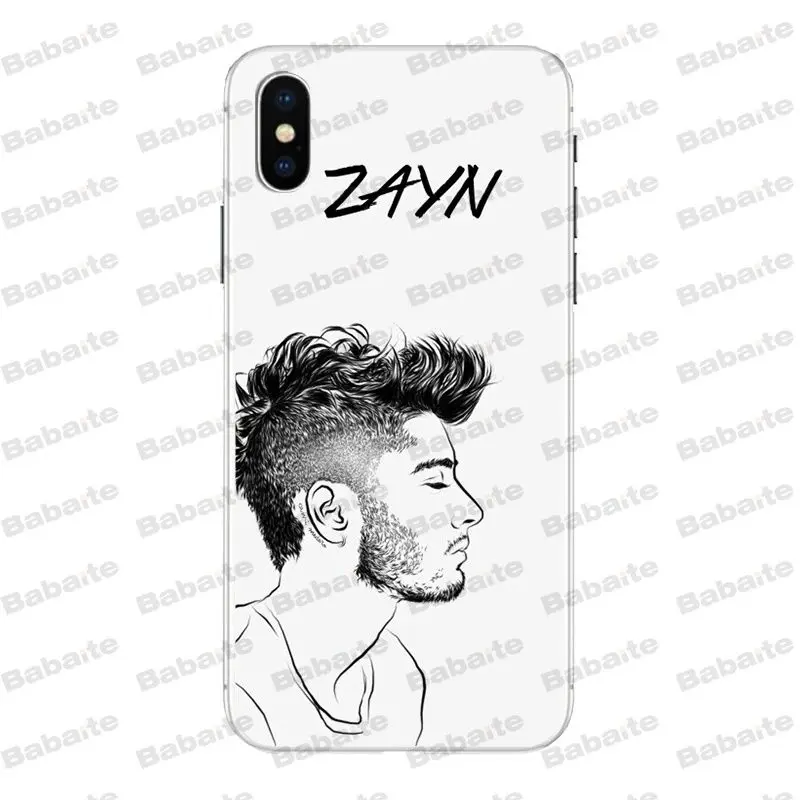 A2 Babaite Zayn Malik One Direction чехол для телефона чехол для iPhone 8 7 6 6S plus X Xs Xr XsMax 5 5S SE 5c Cover11 11pro 11promax - Цвет: A2