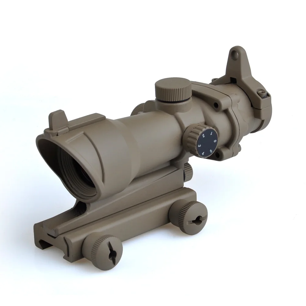 Прицел ACOG Тип 1x32 красный и зеленый точка прицел без маркировки с QD креплением 20 мм