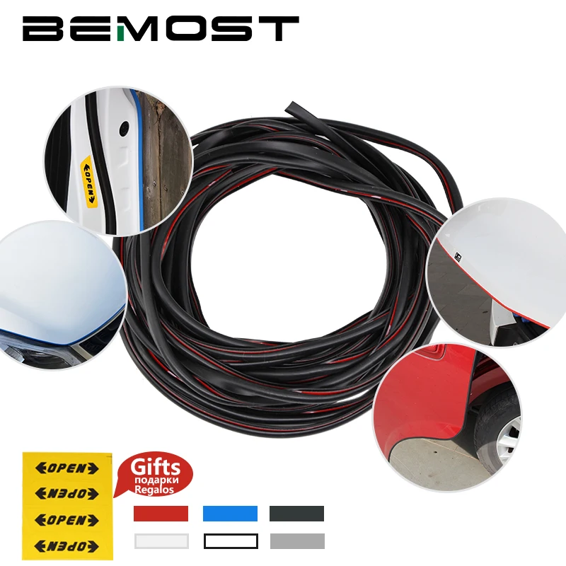 BEMOST Car Styling Edge Door Moldings Crash Strip Protection Scratch Sticker For Mitsubishi Outlander ASX Wagon L200 Colt | Автомобили и