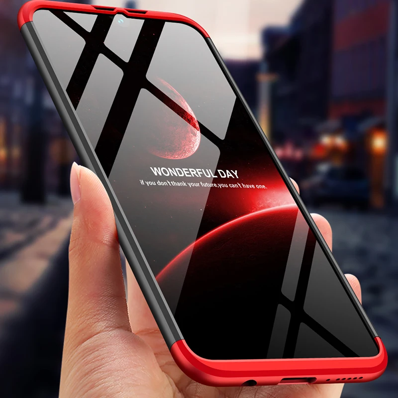 Жесткий ПК чехол для Huawei Честь 8X Max 8A 8APro 360 градусов полное покрытие роскошный 3 в 1