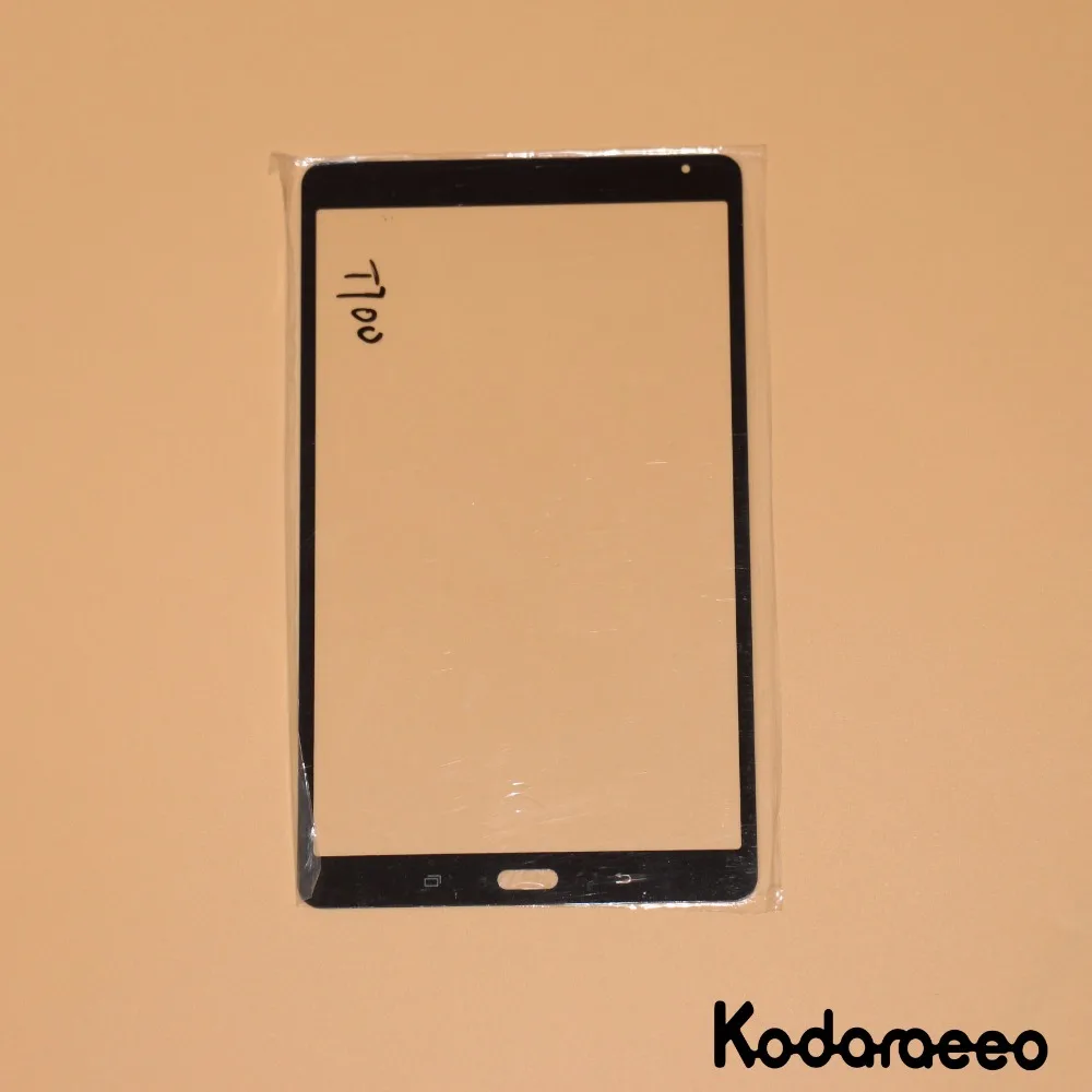 Kodaraeeo для Samsung Galaxy Tab S 8 4 T700 передних боковых Стекло объектив Панель Замена Черный |
