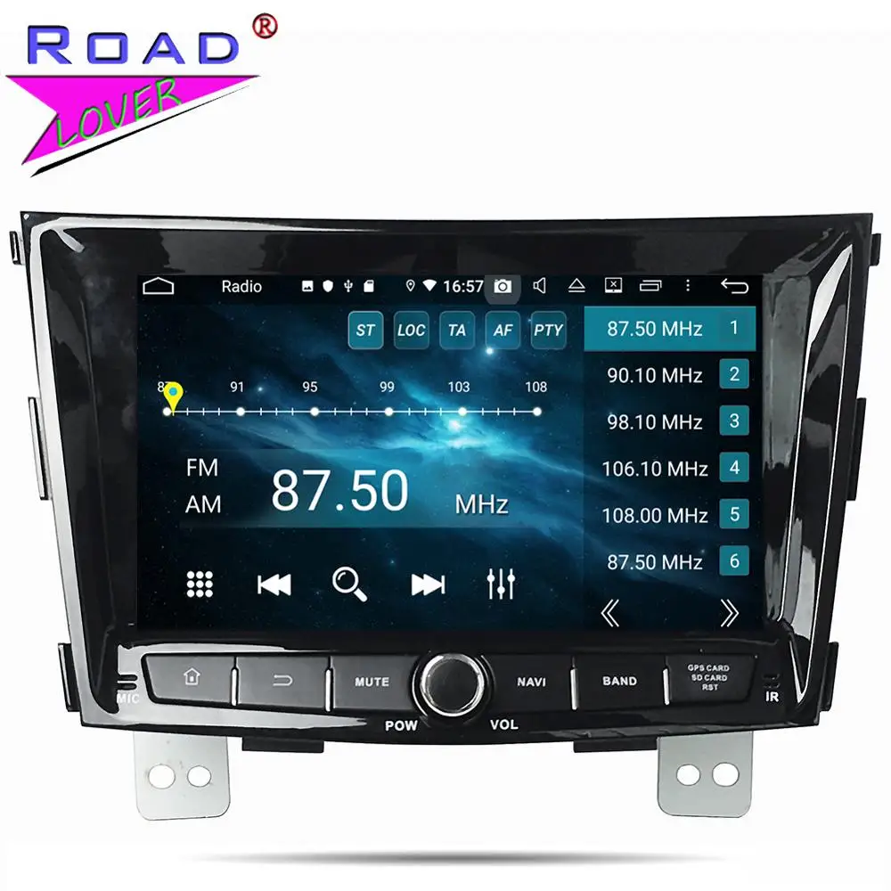 Head Unit Android 9.0 Car PC Multimedia Player For Ssangyong Tivolan 2014 Stereo GPS Navigation Magnitola 2 Din Autoradio NO DVD |