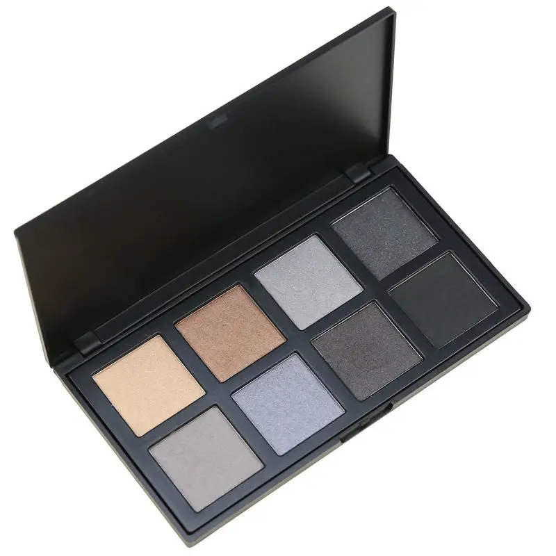 Палитра теней для век Naked Earth Warm Shimmer Matte Beauty Smoky Eye-shadow Pallete на 8 цветов/наборов для создания вечернего макияжа глаз на вечеринку.