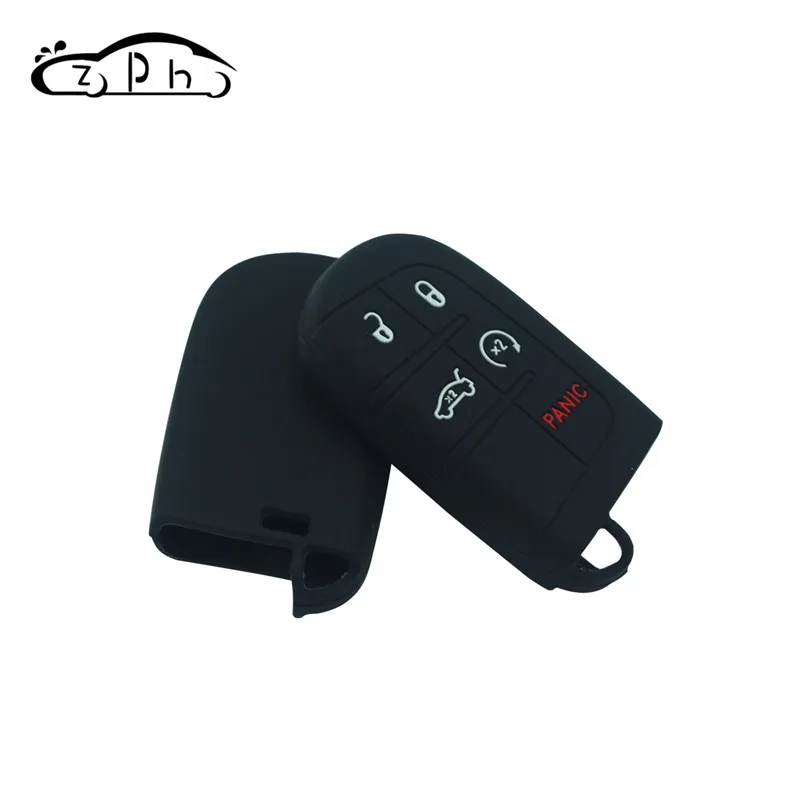 Чехол для автомобильного ключа JEEP Grand Cherokee Dodge JCUV Дротика Journey Chrysler 300C Fiat Charger Challenger