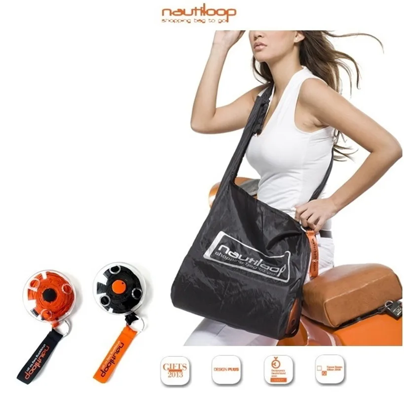 Портативная сумка-шоппер многоразовая складная эко-сумка для покупок органайзер