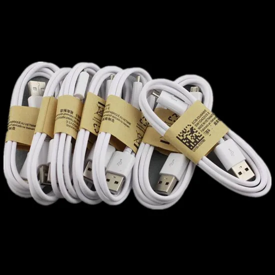 

1000 шт. TPE ПВХ OD 3,4 3,8 мм 1 м 3 фута micro usb кабель для синхронизации данных и зарядки кабель для samsung s3 s4 s6 s7