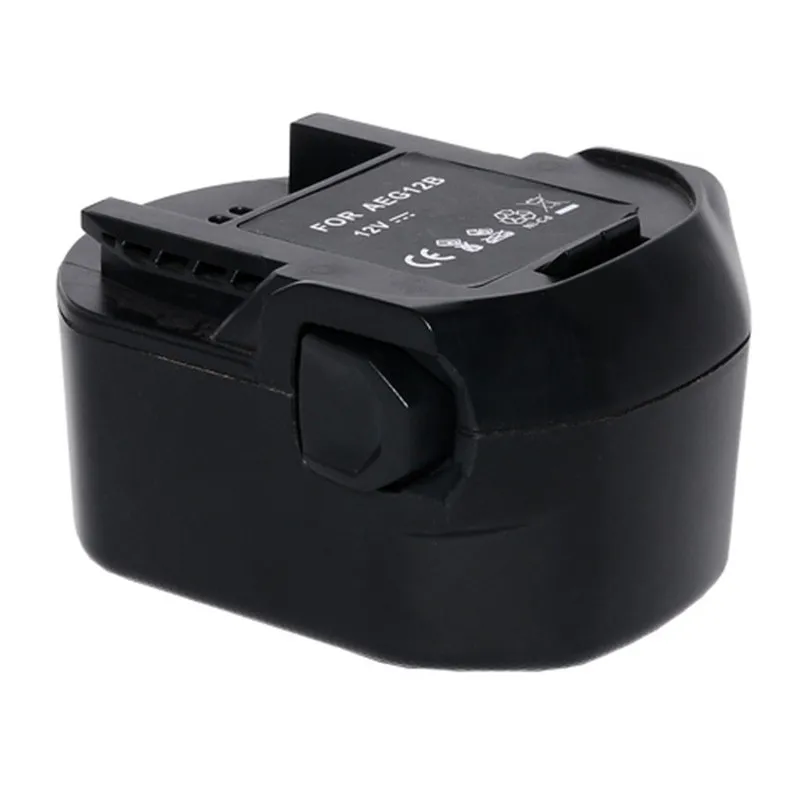 Аккумулятор электроинструмента, AEG 12B 2000 mAh, Ni cd, B1214G, B1215R, B1220R, M1230R, BS12G, BS12X, BSB12G, BSB12STX, BSS12RW