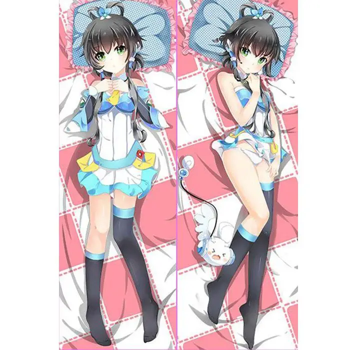 Сексуальная девушка японские персонажи аниме Вокалоид 3 Luotianyi Throw Otaku Dakimakura