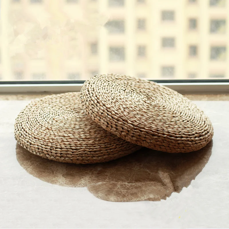 Tatami соломенная оплетка piaochuang Коврик для медитации futon йоги утолщенный коврик