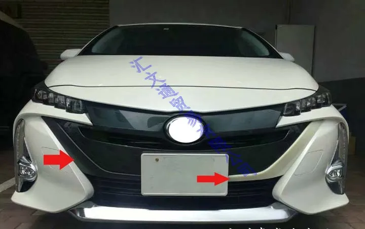 Декоративные аксессуары для Toyota Prius PHV 2017 2018 2019 Хромированная передняя решетка