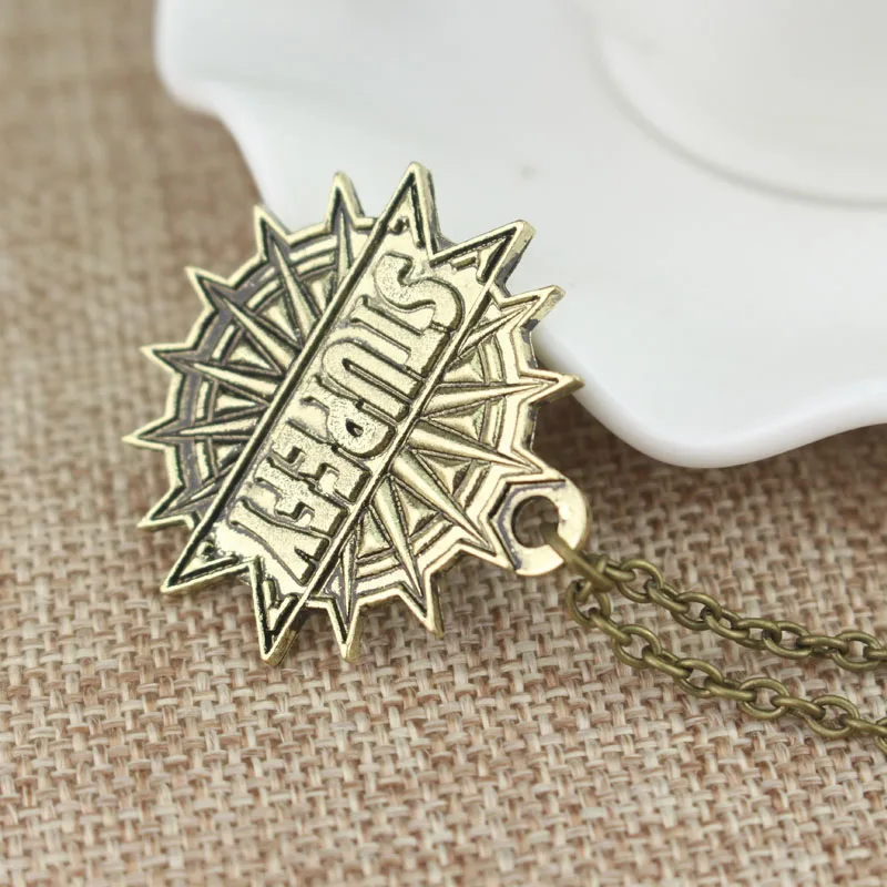 Модное ожерелье с надписью фантастические животные и где их найти длинная цепь