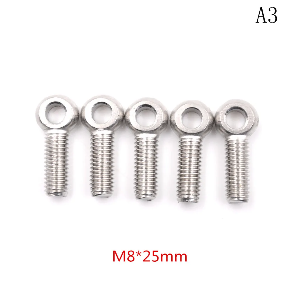 8x25 5 шт./лот, M5, M6, M8, M10, болт из нержавеющей стали, шарнирный анкерный болт, fasterners - Цвет: 8x25