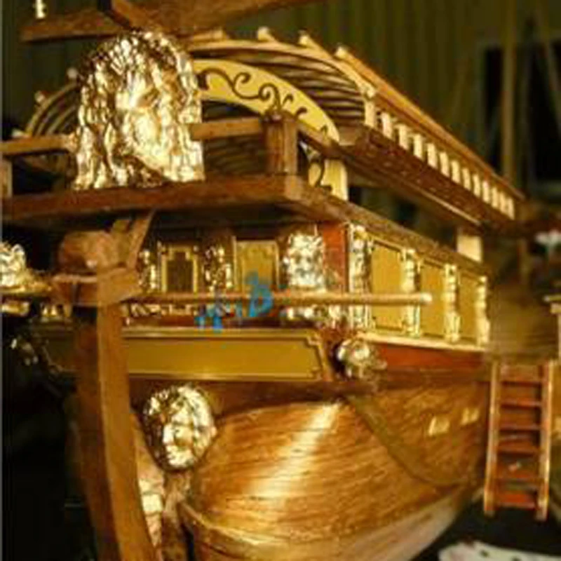 Комплекты моделей деревянных лодок Деревянные 3d весы с лазером 1/64 LA REAL Spain Laredo Yar No