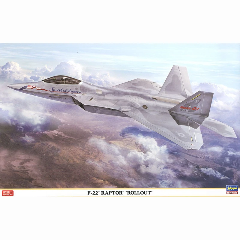 1/48 Hasegawa 07467 F 22 Раптор роллот модель hobby|Наборы для сборки моделей| |
