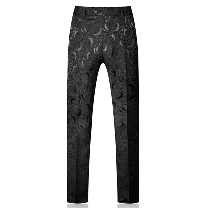 Классический мужской костюм комплект из 2 предметов черный тонкий элегантный