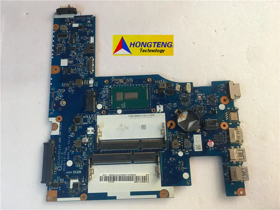 

Original ACLU3/ACLU4 UMA NM-A362 For Lenovo G50-80 Laptop Motherboard WITH SR23W I7-5500U CPU Test OK free shipping