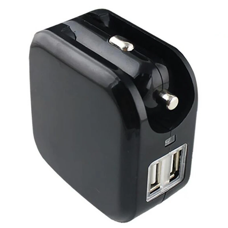 Зарядное устройство USB для сотового телефона складной автомобильный