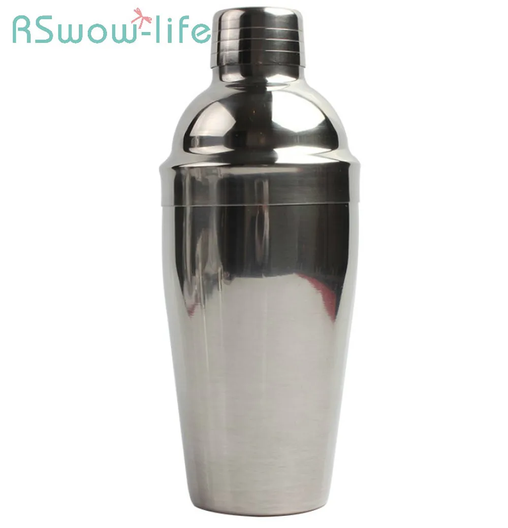 

550ml Stainless Steel Cocktail Shaker Bar Cocktail Shaker KTV Snowcup Shaker For Bar Tool