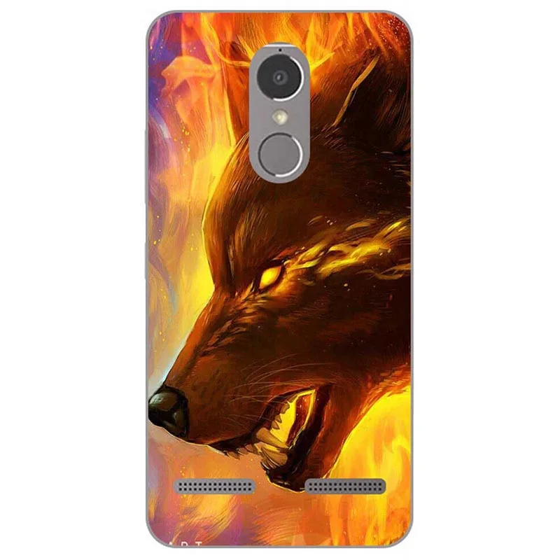 Жесткий пластиковый чехол для lenovo K6 power K33a42, цветная накладка на заднюю панель, жесткий пластиковый чехол для телефона с рисунком - Цвет: E034