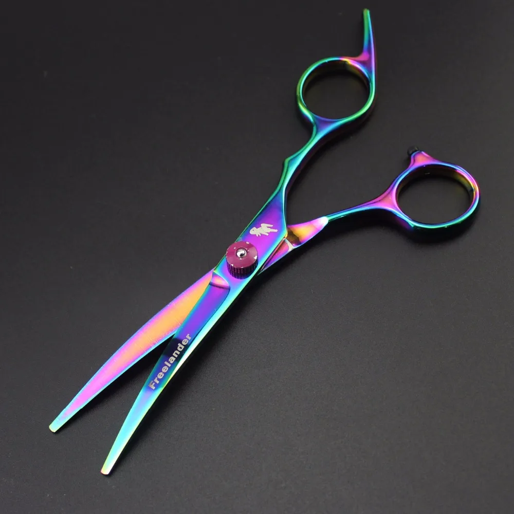 6 inch color purple 4 suit pet scissors hair thinning pet grooming scissors
