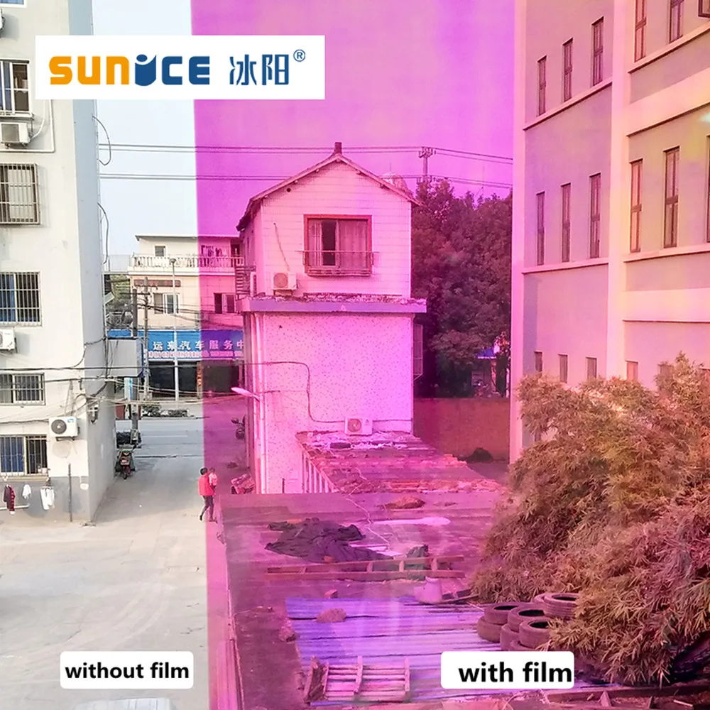 Самоклеящаяся Подарочная пленка Sunice для творчества окон прозрачные стеклянные