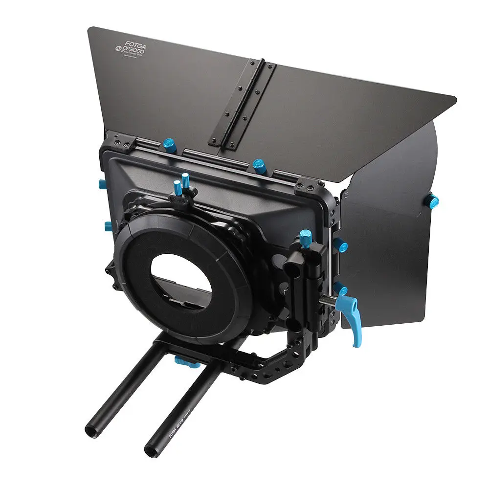 FOTGA DP3000 Профессиональный поворотный матовый солнцезащитный козырек для 15 мм Rod DSLR Rig M3