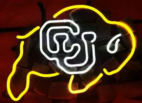 

Custom Colorado Buffaloes Glass Neon Light Sign Beer Bar